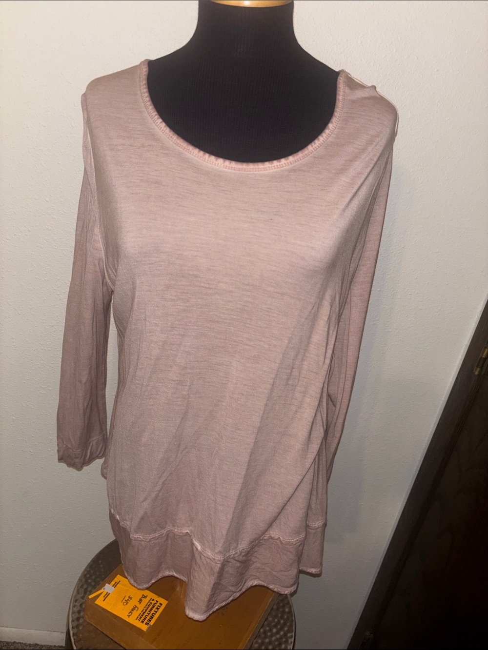 Crosby. Light Pink Pullover Tunic Top